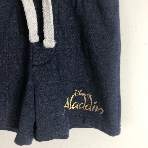 Disney Aladdin Blue Drawstring Shorts 9-12 mos Boys Baby - Picture 3 of 4
